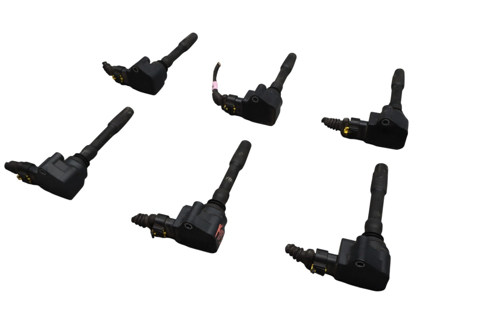14-20 Maserati Ghibli M157 Front Engine Motor Ignition Coil Set of 6 OEM