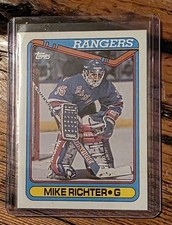 1990-91 Topps - Mike Richter #330