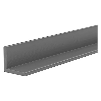 Gray Pvc Type 1 Pvc Angle Stock,  6 Ft L,  0.125 In T,  7, 200 Psi,