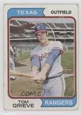 1974 Topps Tom Grieve #268 1w8