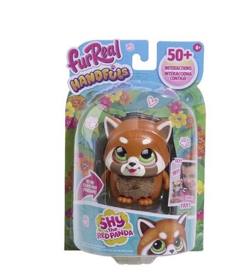 FurReal Handfuls Shy The Red Panda Interactive Toy 50+ Sounds & Reactions
