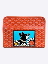 Goyard Orange Jouvence MM Dog Graphic Toiletry Bag
