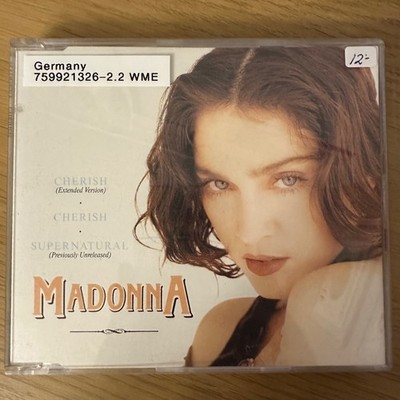 Madonna - CHERISH - CD Single - GERMANY (-2.2)