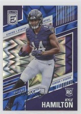 2022 Panini Donruss Elite Rookies Status Explosion /499 Kyle Hamilton #145 2s2