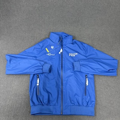 North Sails New Jacket Mens 2XL Blue Sailor Go Circular Holcim Zip Windbreaker