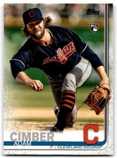 2019 Topps Adam Cimber RC Cleveland Indians #550