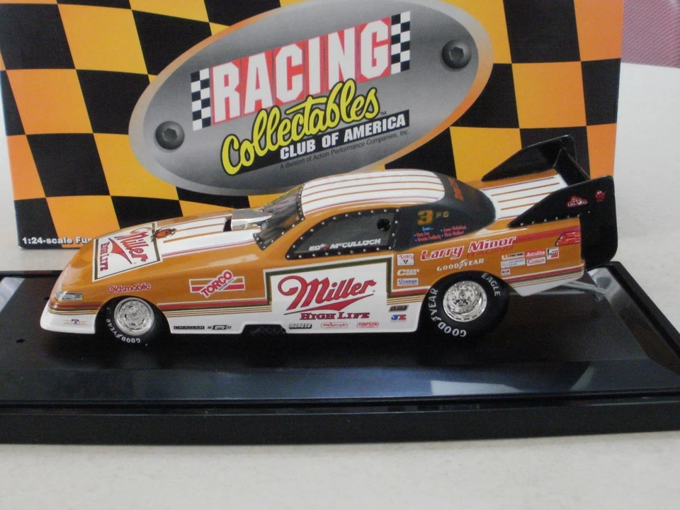 NHRA 1/24 ED Mcculloch 1988 MILLER HIGH LIFE OLDSMOBILE F/C UPGRADED CHASSIS - Image 4 of 4