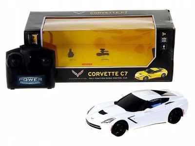 5901271562868 Auto RC 1:24 CORVETTE C7, 4 funkcje; 20x9,5x5,5cm Adar
