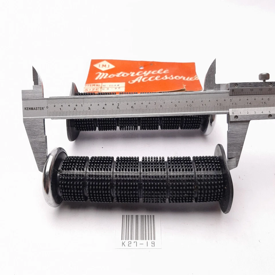 Empuñadura de mano vintage para Honda CS90 Fit CL90 CB100 CB125S CL100 SL100 SL90 nueva #1 Foto 4 de 4