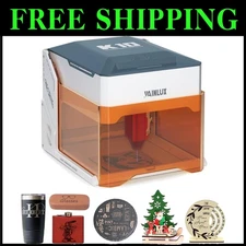 K10 5000mW Portable Laser Engraver for Wood, Leather, and Glass – Effortless DIY