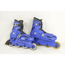 Roces Orlando II Blue Adjustable Kids Rollerblades Size 4-7