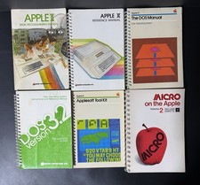 Vintage Apple Computer User Guides Set Of 6
