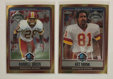 Art Monk & Darrell Green 2008 Topps Chrome Hall of Fame Class of 2008