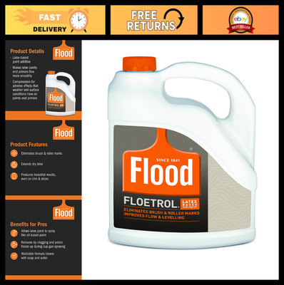 1 Gallon Latex Paint Additive for Smooth Finish & Improved Flow - Floetrol Alter
