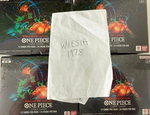 One Piece TCG OP-06 Wings Of The Captain Booster Box English - SEALED