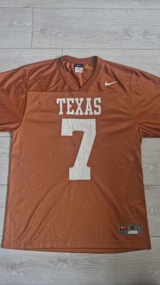 Herren Nike NCAA Texas Longhorns #7 Medium Fußball Trikot