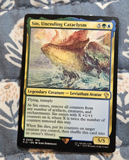 Sin, Unending Cataclysm [Extended Art Foil] #185 Prices | Magic