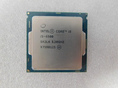 Intel Core i5-6500 Processor (3.2GHz, 4 Core, LGA1151 Socket) - SR2L6