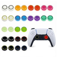 28PCS Optimized Silicone Thumb Grips Joystick Caps for PS4/PS5/Xbox Controller