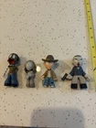 Lot of 4 Funko The Walking Dead Mystery Minis Figures Carl Grimes Shane Sophia