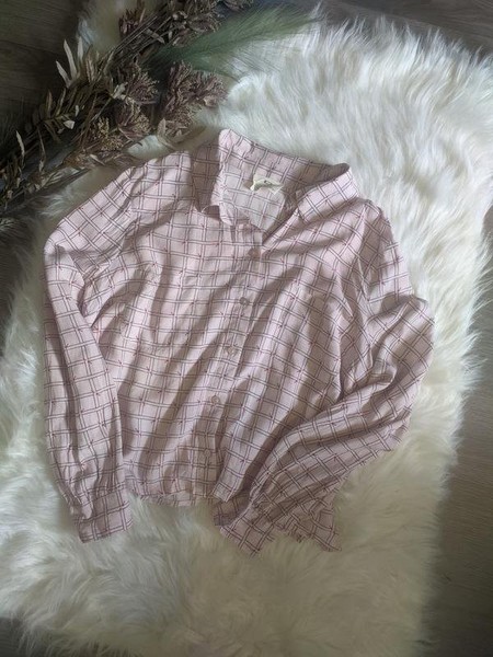 Women Shirt Pink Viscose 36 / S / 44