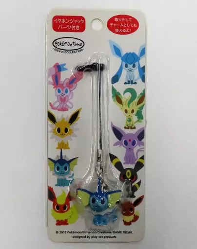 Vaporeon pokemon time EIEVUI COLLECTION strap 