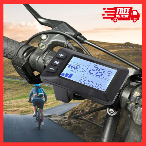 Display LCD Bici Elettrica 5 Pin Pannello di Controllo Tachimetro E-Bike Scooter G51