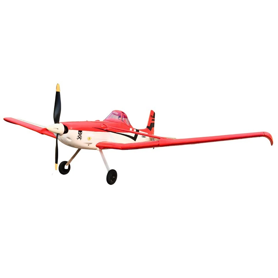 Dynam Cessna 188 Crop Duster V2 Red 4S RC Scale Plane 1.5m w/ Flaps - Image 4 of 4
