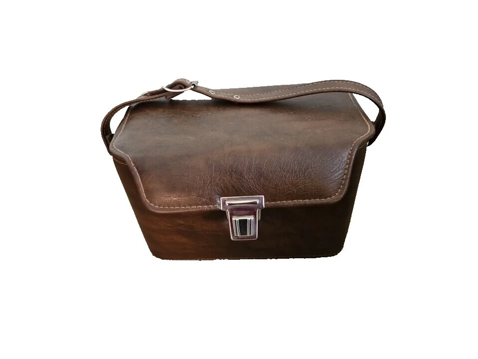Cuero marrón Yashica Estuches, bolsos y fundas