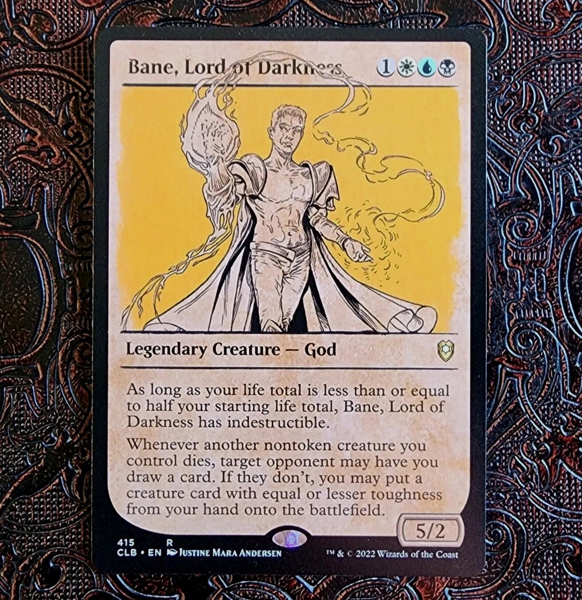 bane mtg card Bane, Lord of Darkness [267s] [Prerelease] [Commander Legends: Battle for  Baldur's Gate: Promos] [Foil] – Face to Face Games main image 0