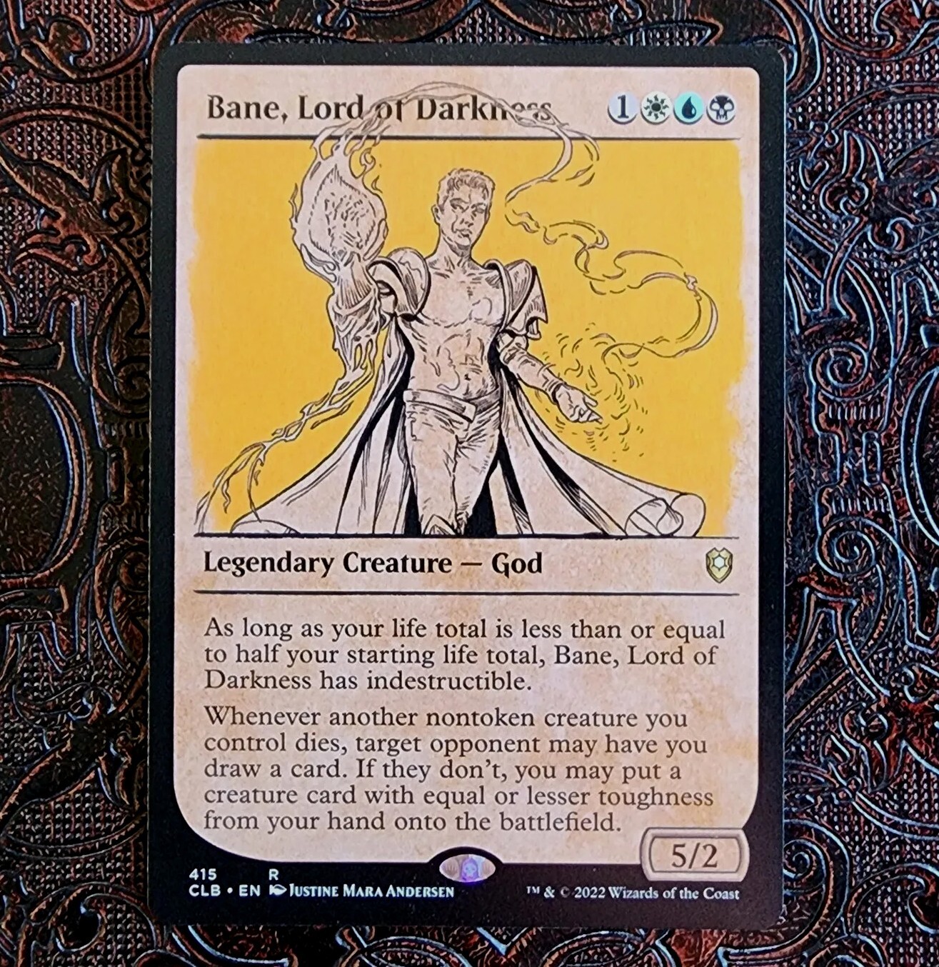 MTG | Bane, Lord of Darkness (415) (Showcase) | ...Baldur's Gate | Reg ...