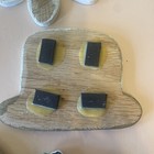 HANDPAINTED Wooden Armstrong Reunion Refrigerator Magnets Various Years-11 Total — photo 9