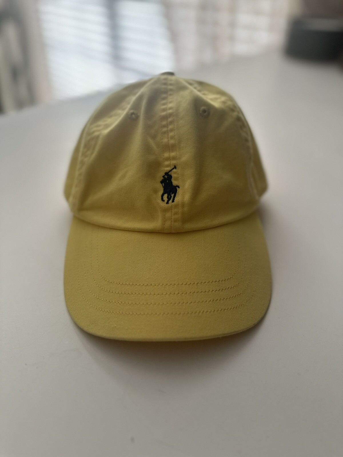 POLO RALPH LAUREN CAPPELLO UNISEX REGOLABILE CON LOGO PONY Giallo