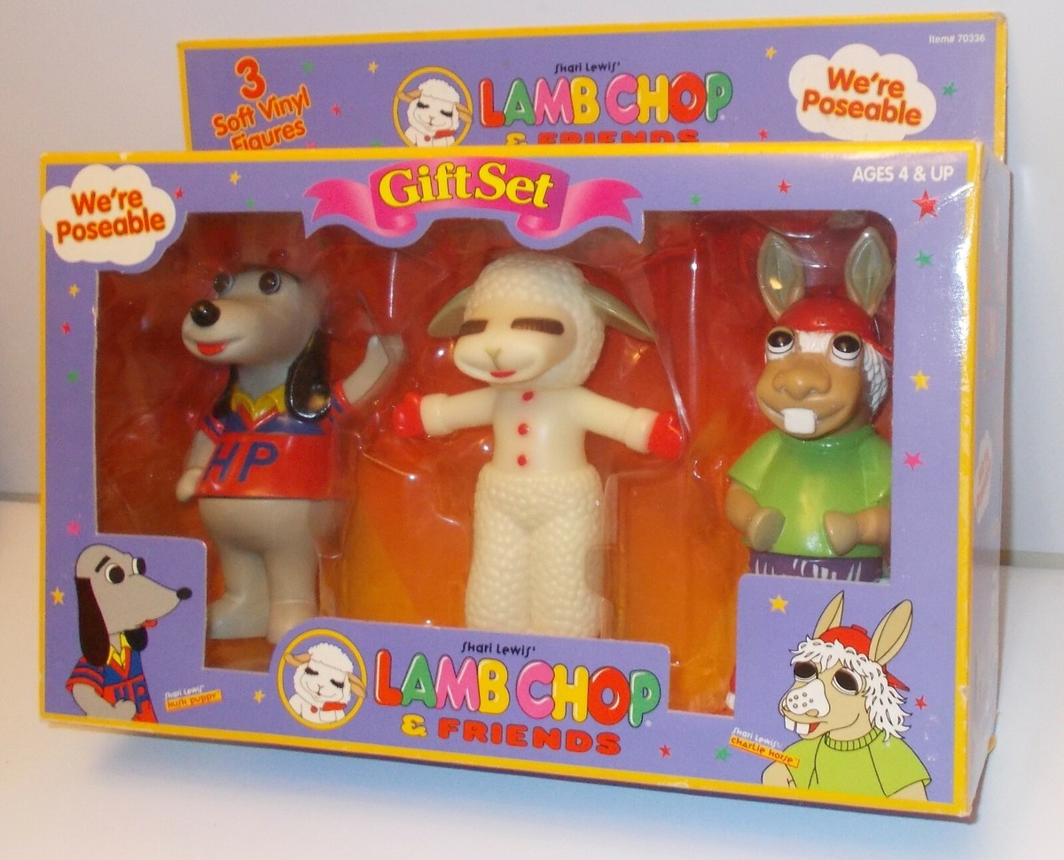 Vtg MIB SHARI LEWIS LAMB CHOP & Friends HUSH PUPPY CHARLIE HORSE