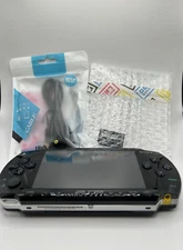 Sony PlayStation PSP 1000 Console Black Collar with Charger/ Region Free