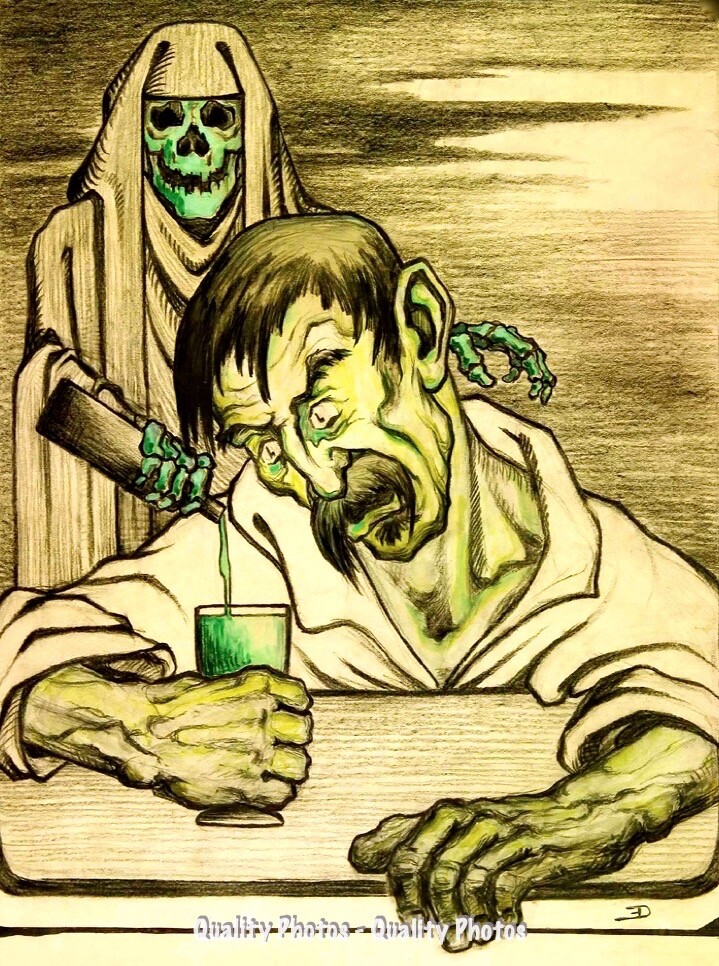 Plaque métal 15x21 - Absinthe - Absinthe Parisienne | Boutique Clouet