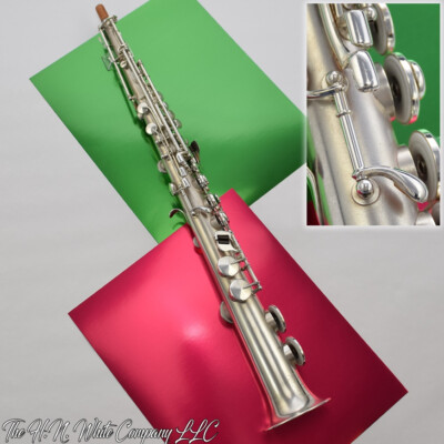 【超希少】King HN.White期 ヴィンテージ バランサー Vintage H. N. White King Soprano Saxophone Fantastic! | eBay