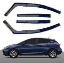 Vauxhall Astra MK7 2015 Onwards 5 doors Hatchback Wind Deflectors Haibak 4pc