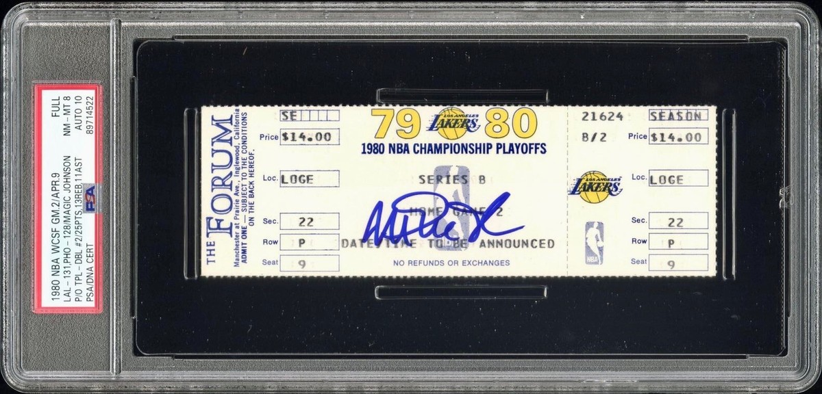 PSA10 magic johnson crown royale 8枚限定 PSA 10 GEM MT Magic Johnson #1 Crown Royale Hand Crafted