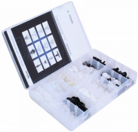 KFZ Befestigung Clips Spreiznieten Innenraum 345Tlg Box Clip Set Peugeot
