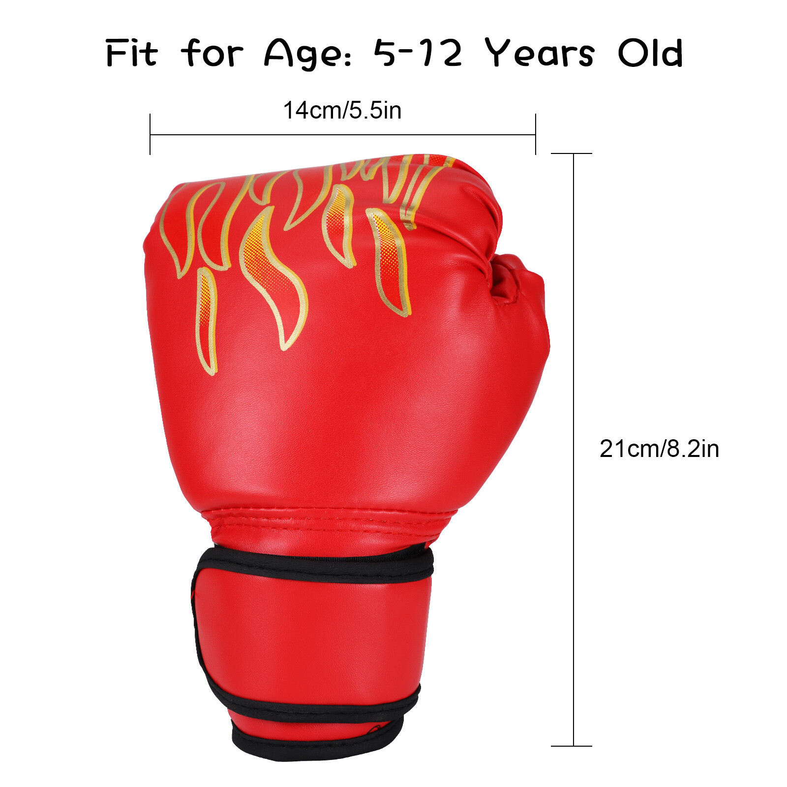 Kids Boxing Gloves Punch Training Sparring Portable Mitts Sports Red eBay