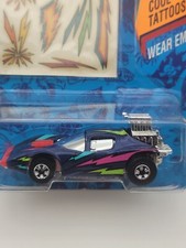 Hot Wheels Lightning Storm Tattoo Machines Series #3510 MOC HTF B15