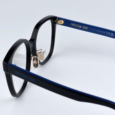 Dior Women Eyeglasses Black Blue Round LAPARISIENNEDIORO S3F  display picture 3