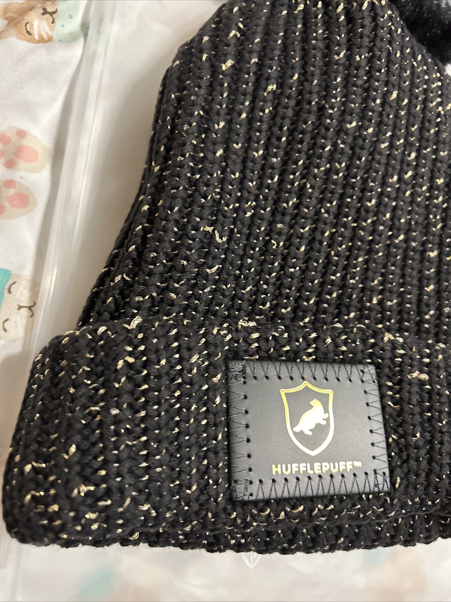 Love Your Melon Harry Potter Hufflepuff Black Metallic Gold  display picture 2
