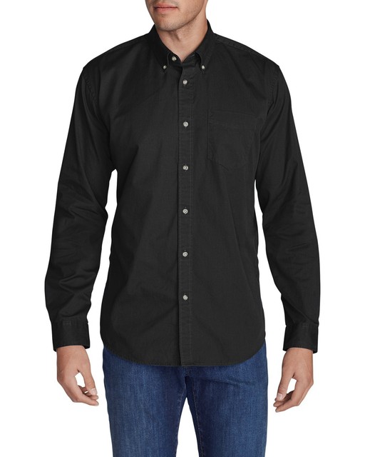black twill shirt