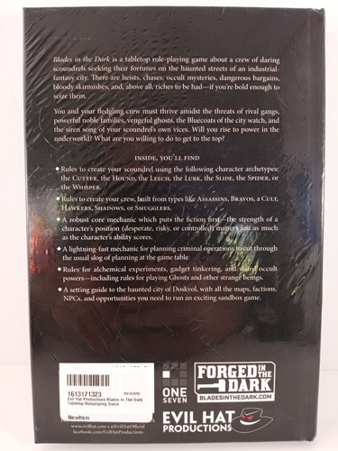 Blades in the Dark John Harper RPG Tabletop Evil Hat Scoundrel NEW SEALED - 第 3/3 張圖片