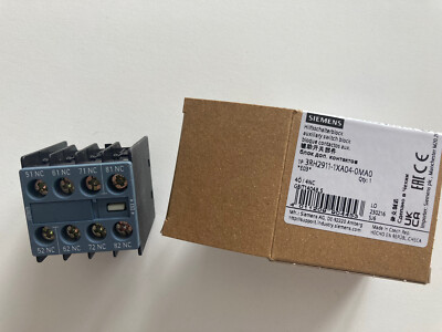 Siemens Hilfsschalterblock 3RH2911-1XA04-0MA0