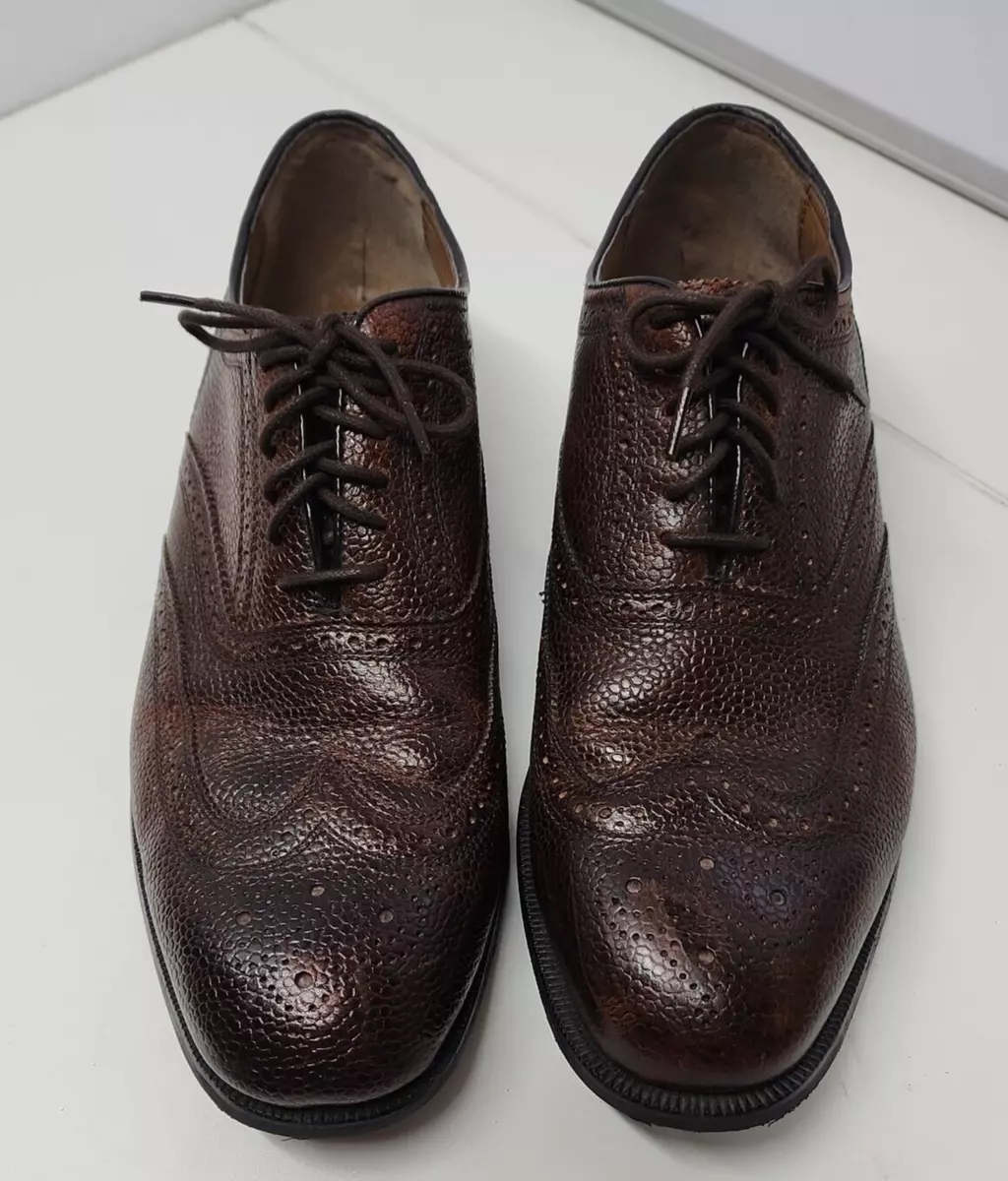 Florsheim Royal Imperial size 11 D Stratford Wingtip Vintage
