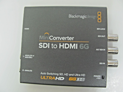 Blackmagic Design HDMI to SDI 6G Mini Converter | eBay