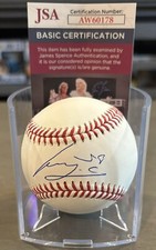 Luis Castillo Signed Autographed ROMLB Baseball Seattle Mariners JSA COA